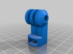 Essential GoPro Session to Tripod Adapter 3D Print Model