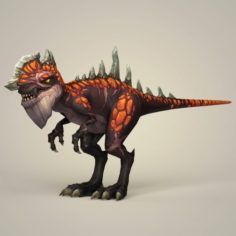 Fantasy Warrior Dinosaur 3D Model