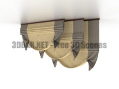 Roman curtains 3D Collection