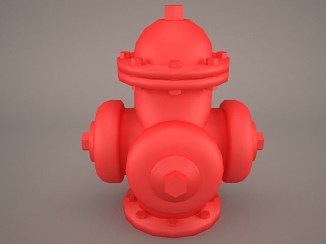 Fire Hydrant 2 3D Model