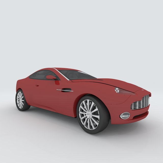 Vehicle Cars D6474 3D Model