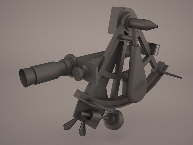 Sextant 3D Model