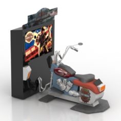 Slot machine 3D Model