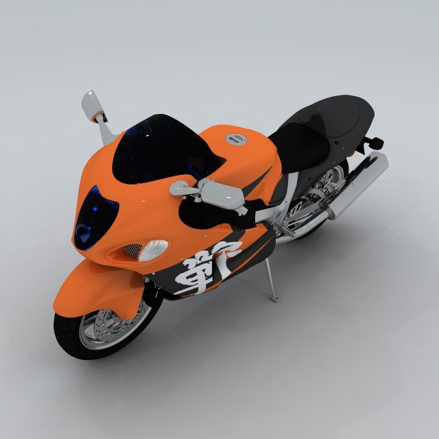 Transportation – Motorcycles 07 3D Model