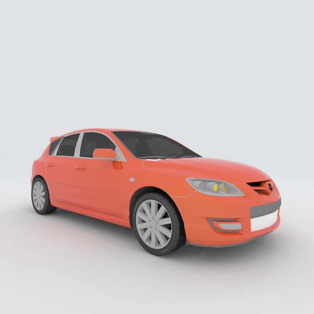 Vehicles – Mercedes-Benz BMW Volkswagen Audi car 05 3D Model