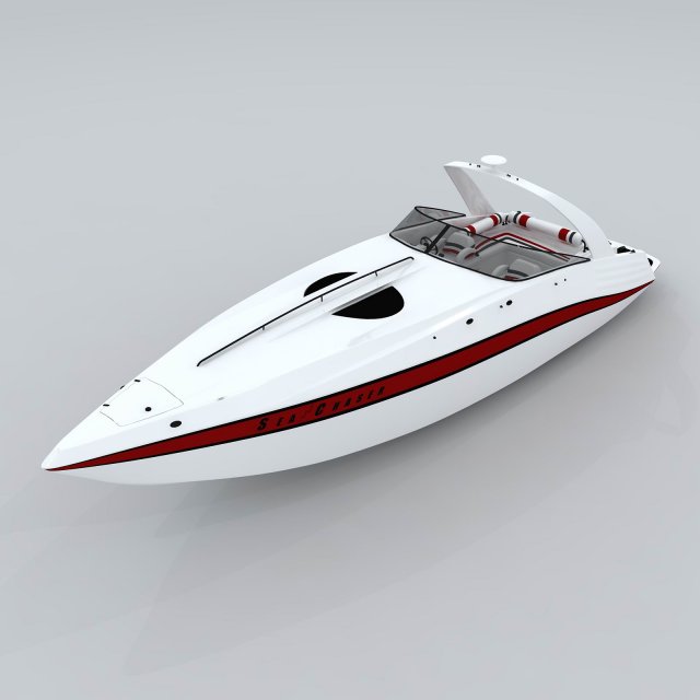 Transportation – Yacht 15 3D Model