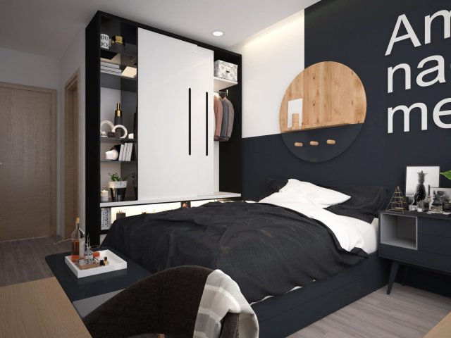 Bedroom Interior Vol 2 VR 3D Model