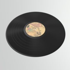 12″ and 7″ Vinyl Records						 Free 3D Model