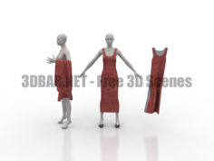 Mannequins dress 3D Collection