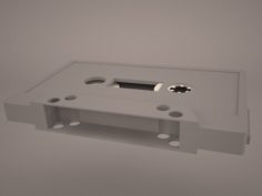 Cassetta Tape 3D Model