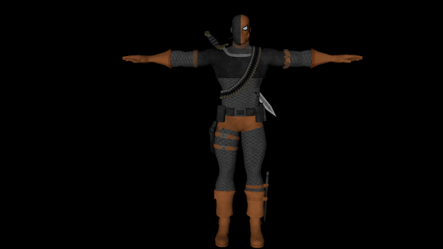 DeathStroke 3D Model