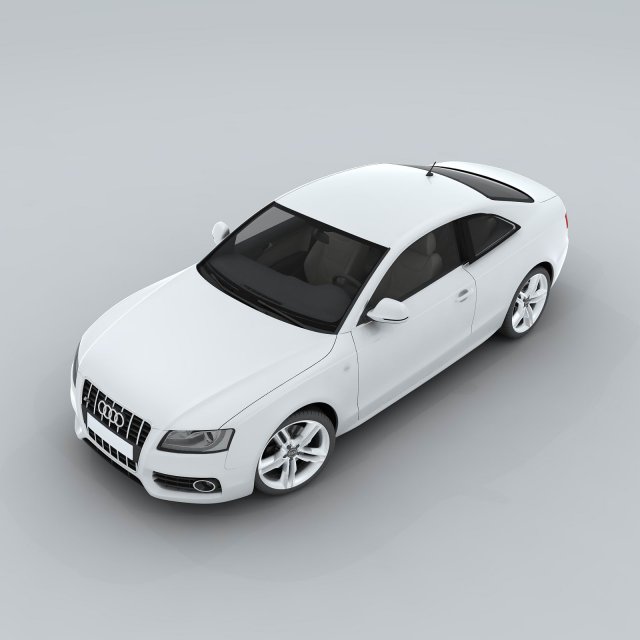 Vehicle – Audi car 03 3D Model