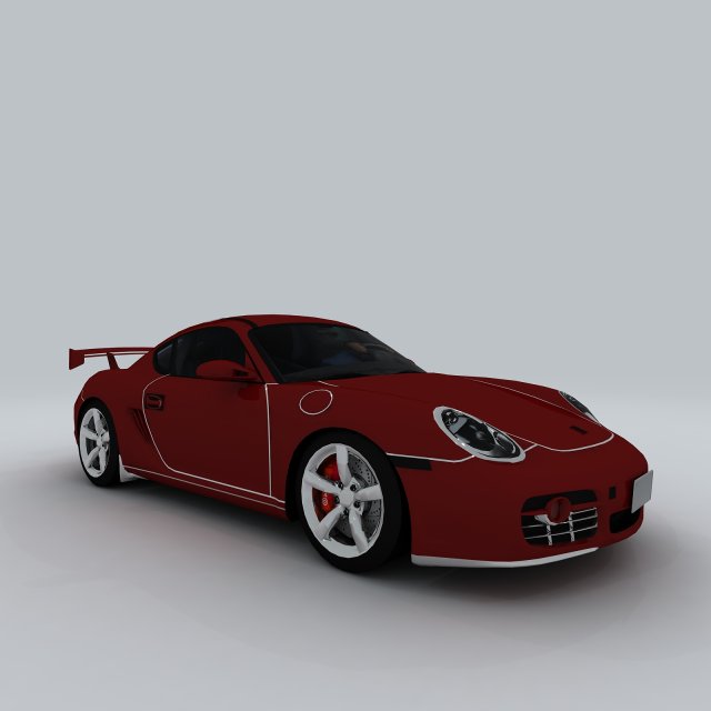 Vehicle – supercar car 39 3D Model