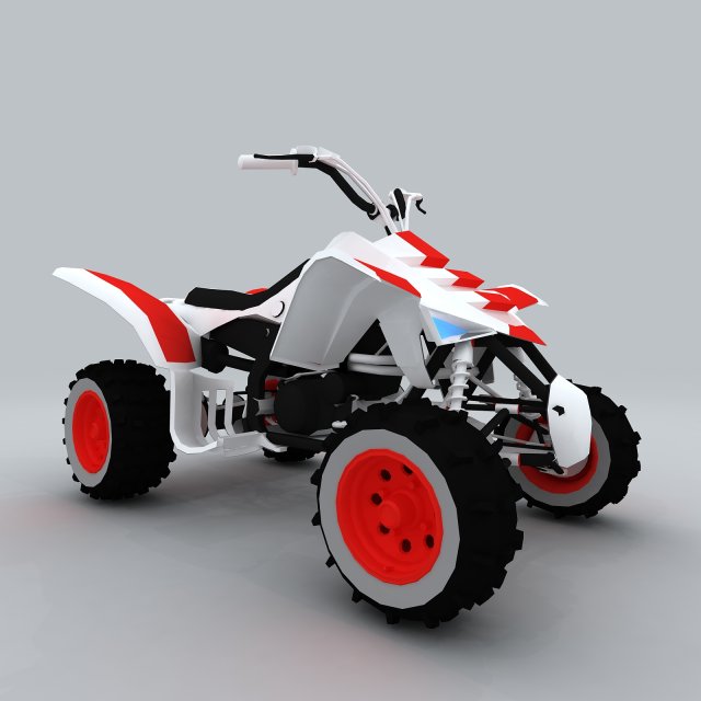 Vehicle – Motocross 23 3D Model