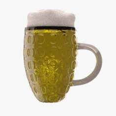 Beer Glass 3D Model