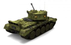 Comet Tank 3D Model