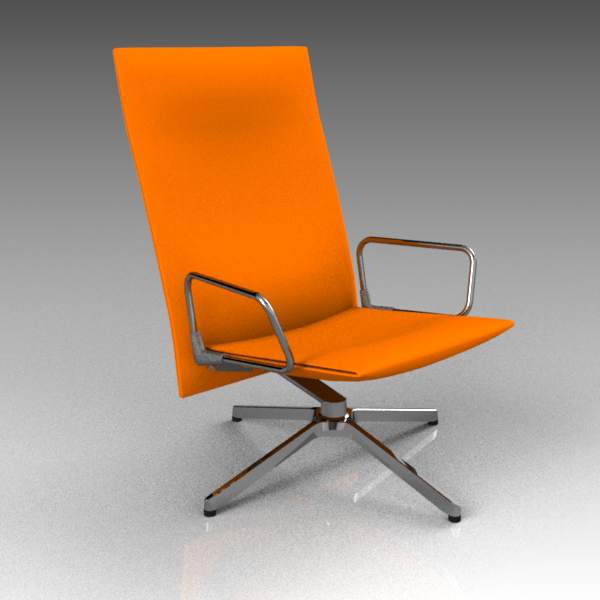 Pilot chair 3D Model