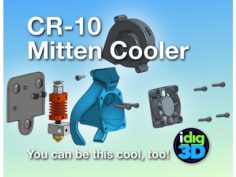 CR-10 / Tronxy Mittens Cooler 3D Print Model