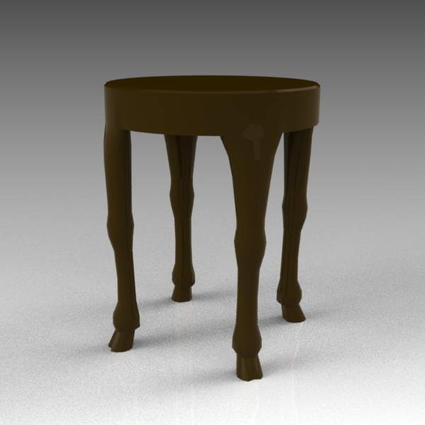 Hopedale end table 3D Model