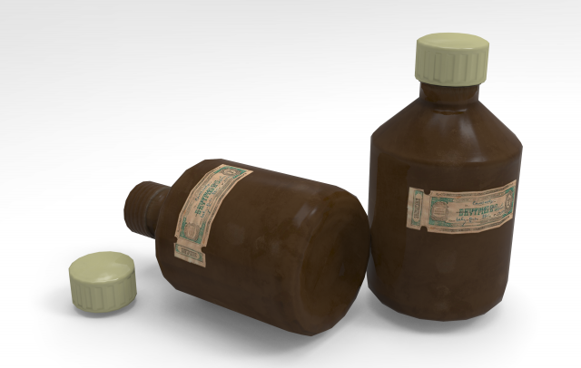 Medicine USSR 3D Model