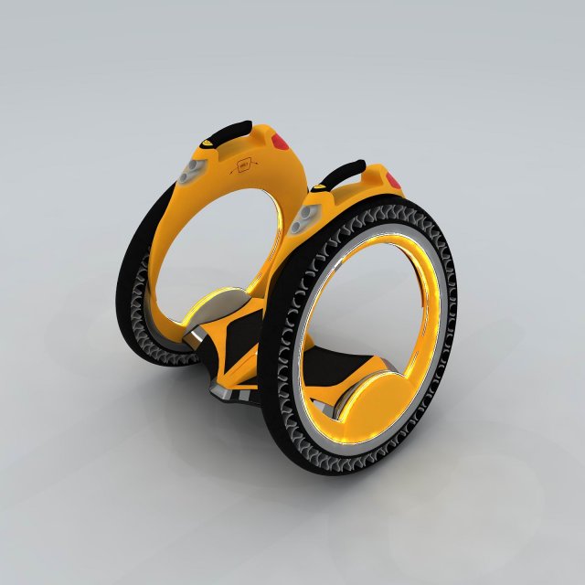 Two-wheeled vehicles 17713 3D Model