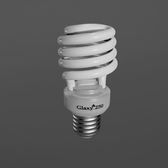 CFLLightBulb 3D Model