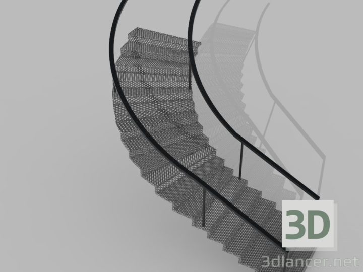3D-Model 
Spiral staircase