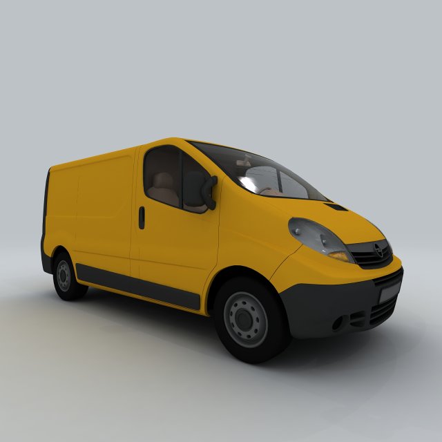 Vehicle Cars D1267 3D Model