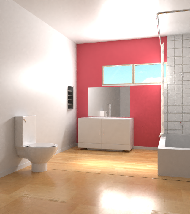 Bathroom Render Free Sample Free 3D Model