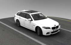 BMW M550D 3D Model