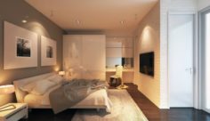 HB Bedroom 3D Model