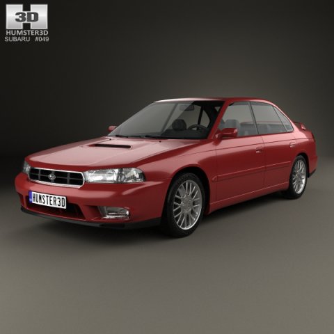Subaru Legacy 1994 3D Model