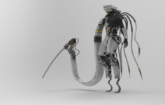 Robot ninja 3D Model