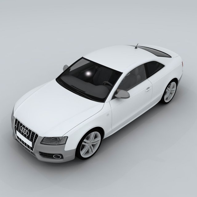 Vehicle – Audi car 15 3D Model