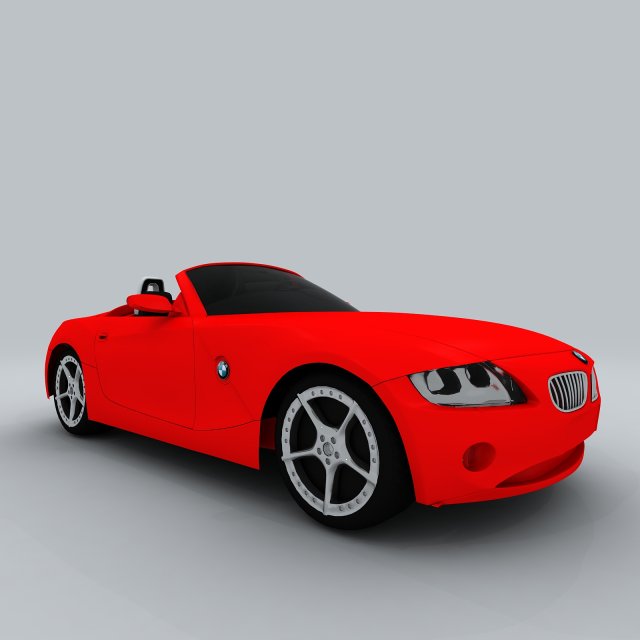 Transportation – BMW Car Z4 3D Model