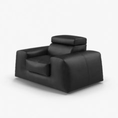 Leather armchair BOSS 3D Model