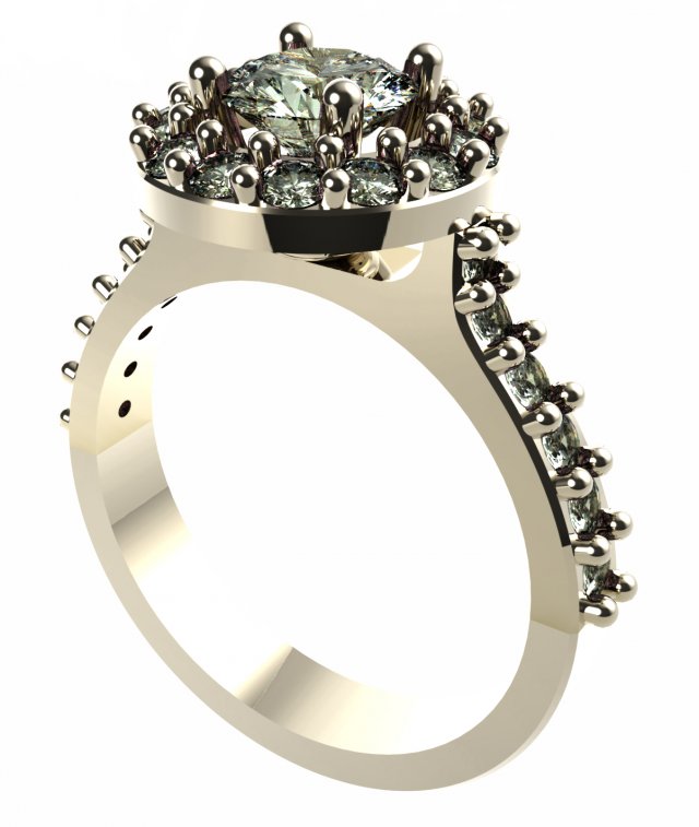 ENAGEMENT RING 3D Model