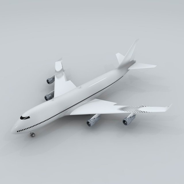 Transportation Aircraft 89456 3D Model