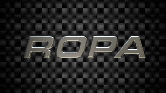 Ropa logo 3D Model