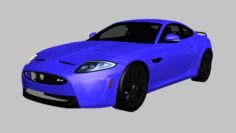 2012 Jaguar XKR-S 3D Model