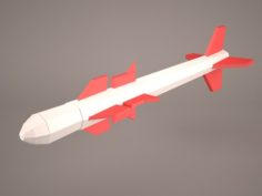 AIM-120 AMRAAM 3D Model