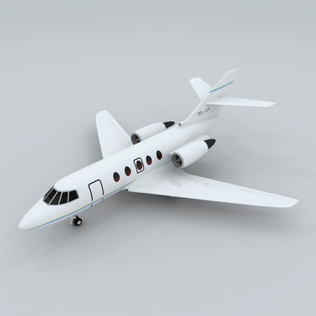 Transportation Aircraft 75532 3D Model