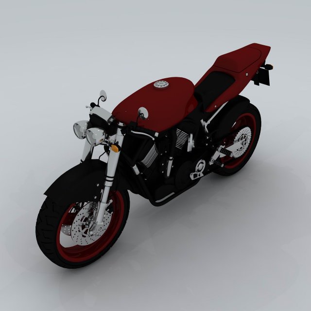 Transportation – Motorcycles 01 3D Model