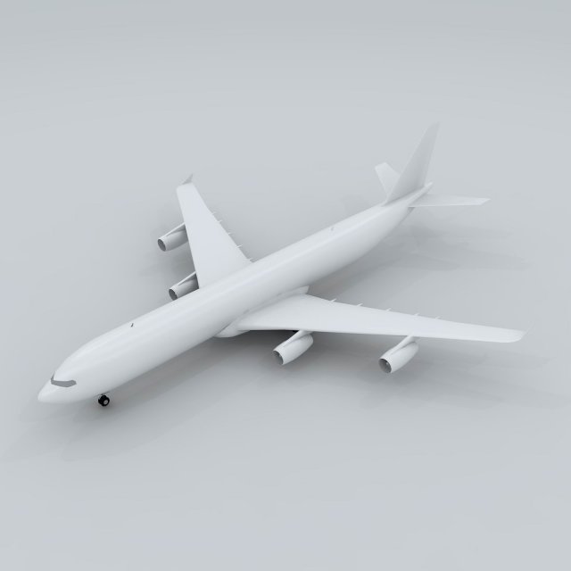 Transportation Aircraft 35090 3D Model