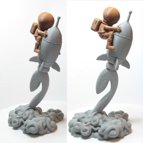 Stratomaker Mascot 3D Print Model