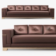 Hudson furniture – Gitanes sofa model 3D Model