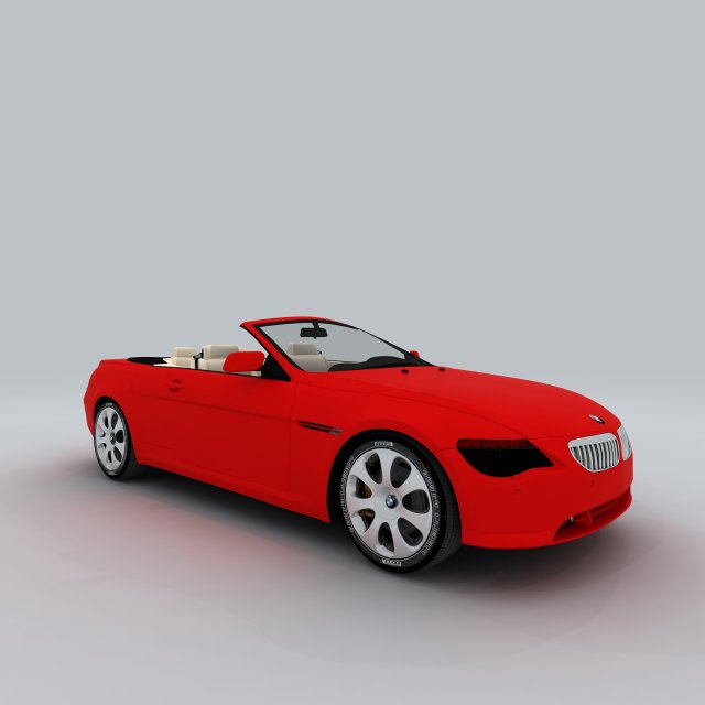 Vehicle Cars 6455 3D Model
