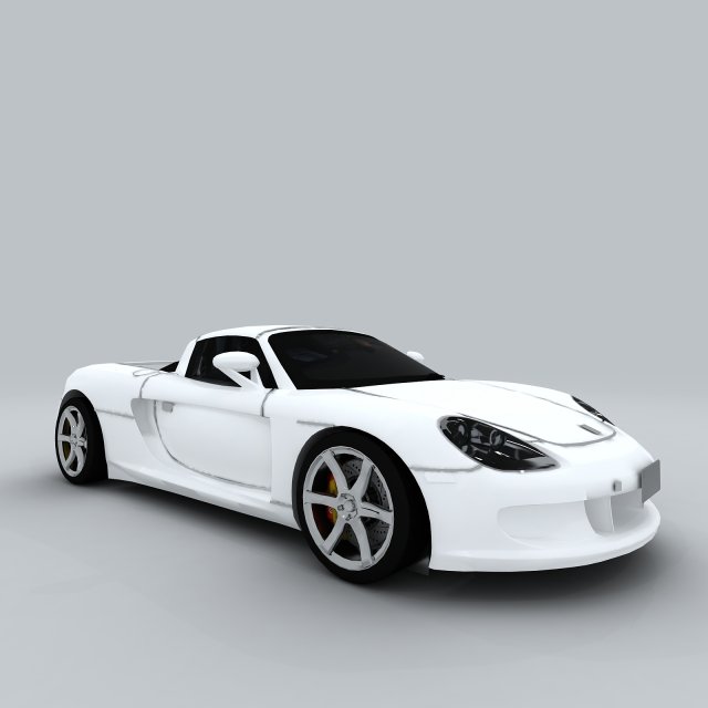 Vehicle – supercar car 40 3D Model