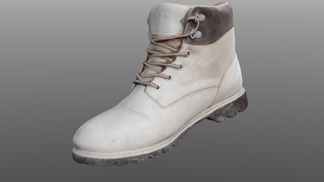 Boot low poly 3D Model