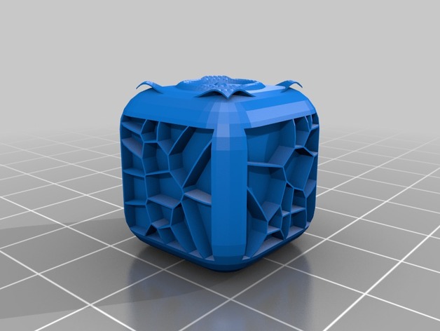 texture cube calibration test 3D Print Model